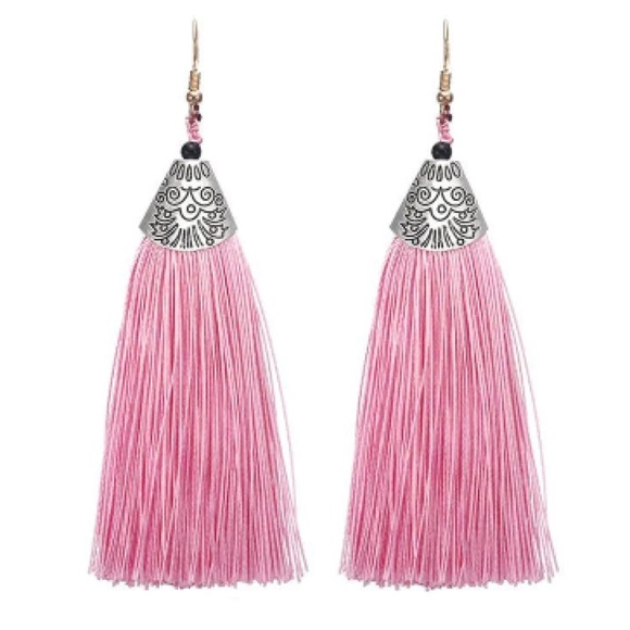 Thread earrings - Picture 5 of 5